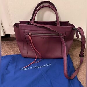 Rebecca Minkoff Purse Burgundy Slightly used excellent condition